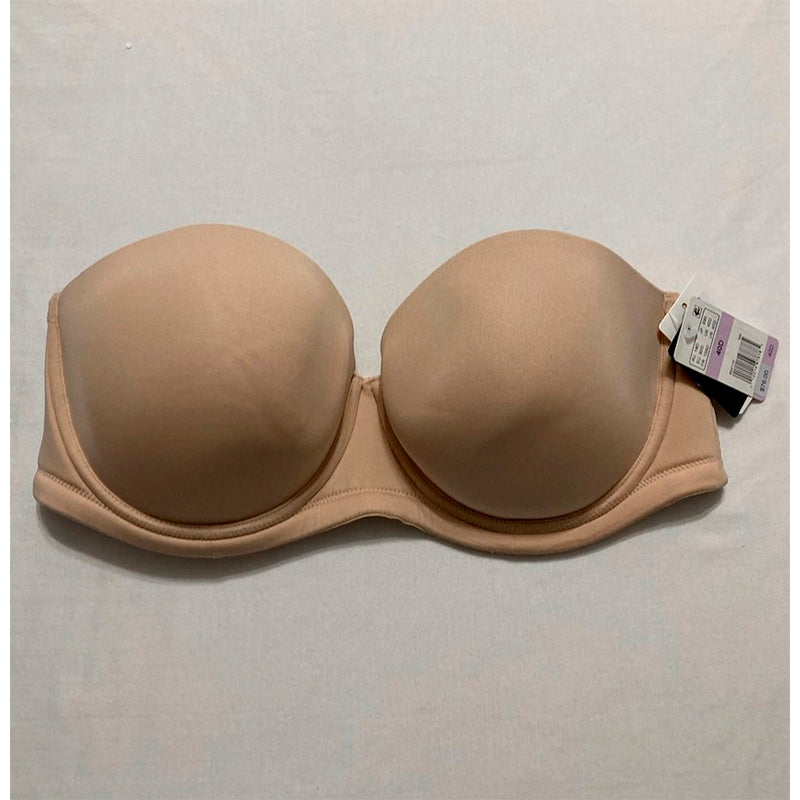 NWD Wacoal Women's Red Carpet Full Busted Strapless Convertible Bra SAND 40D
