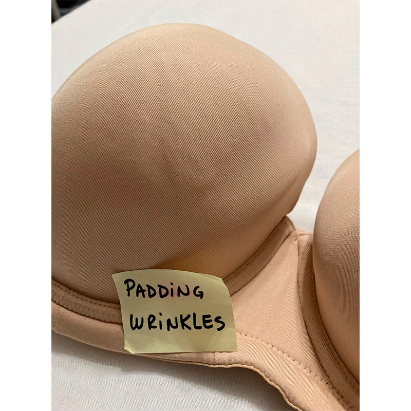 NWD Wacoal Women's Red Carpet Full Busted Strapless Convertible Bra SAND 40D