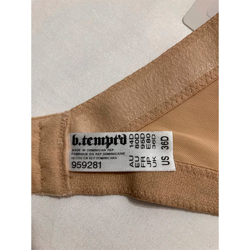 NWD B.TEMPT'D Women's Future Foundation Backless Strapless Bra BEIGE 36D