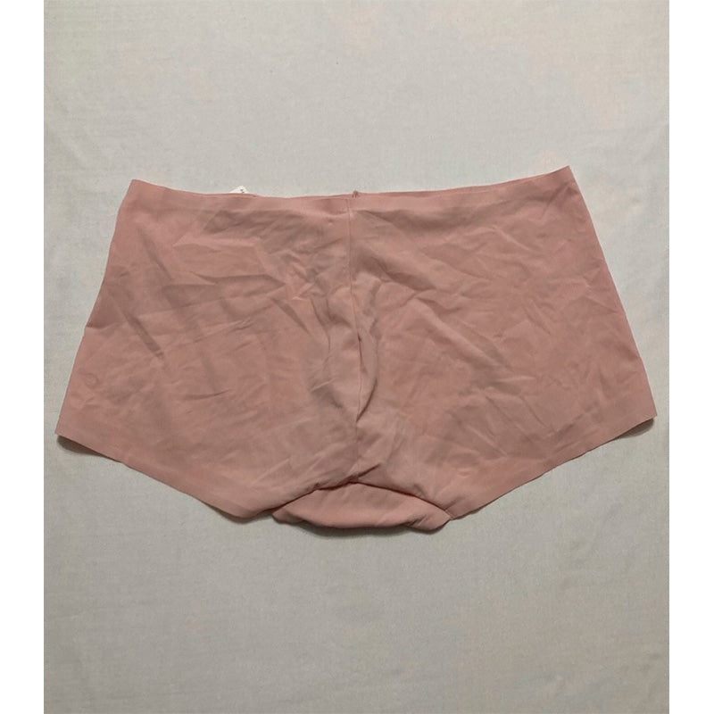 NWD TC EDGE Fine Intimates Wonderful Edge Matte Microfiber Boyshort ROSE L