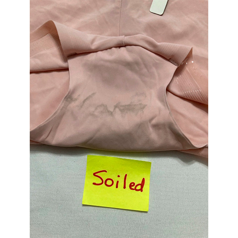 NWD TC EDGE Fine Intimates Wonderful Edge Matte Microfiber Boyshort ROSE L