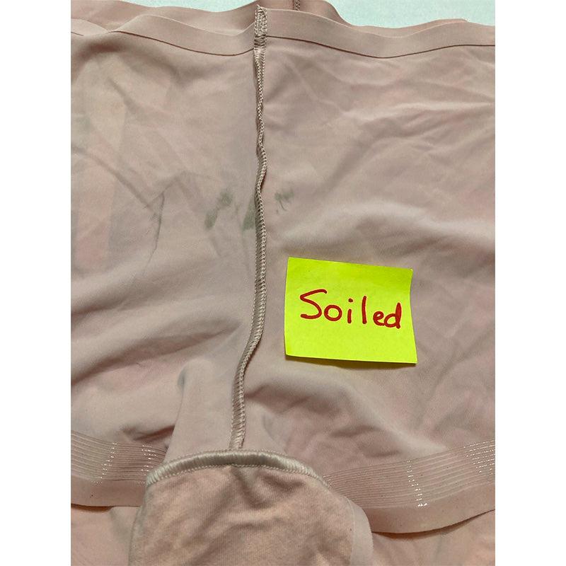 NWD TC EDGE Fine Intimates Wonderful Edge Matte Microfiber Boyshort ROSE L