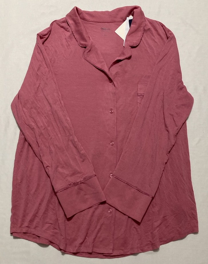 GAPBODY Notch Collar Pajama PINK L
