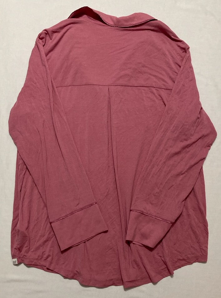 GAPBODY Notch Collar Pajama PINK L