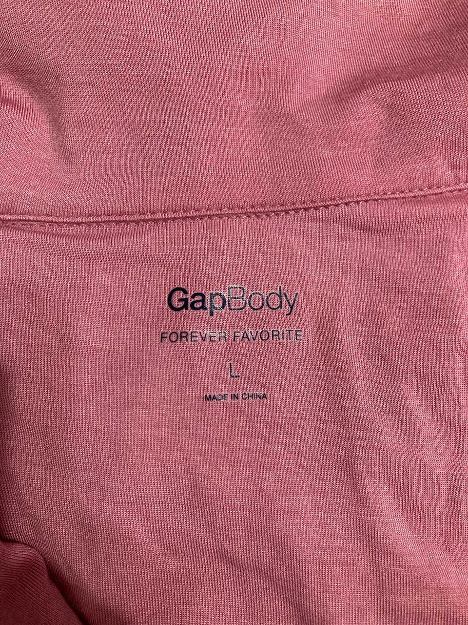 GAPBODY Notch Collar Pajama PINK L
