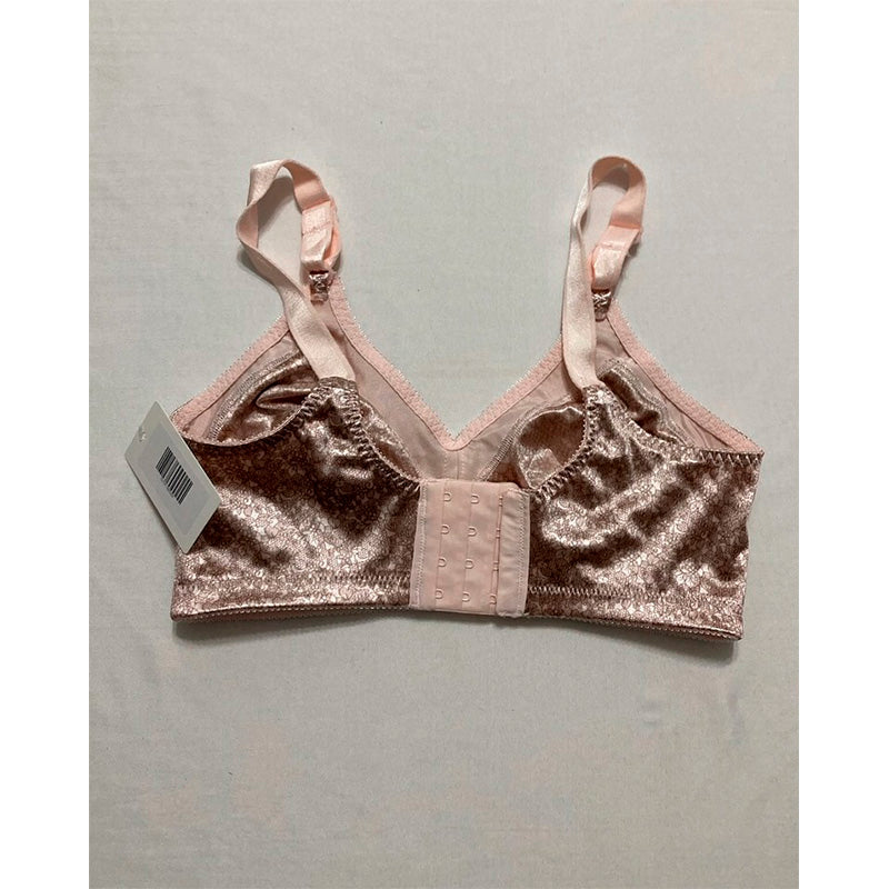 NWD BALI Double Support Tailored Wireless Lace Up Fron NUDE 34DD