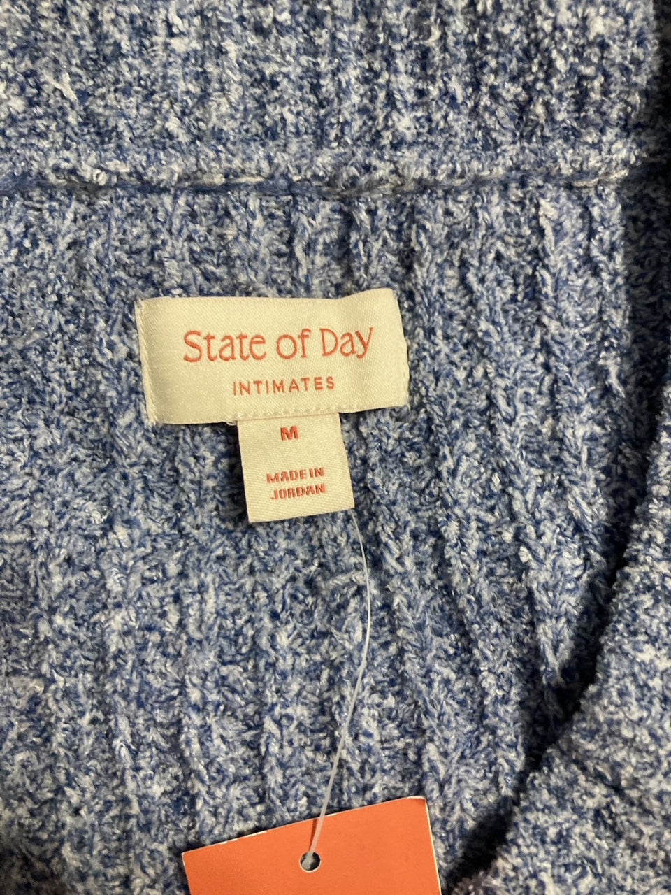 STATE OF DAY Chenille Packaged Loungewear Set NIGHTFALL MARL M