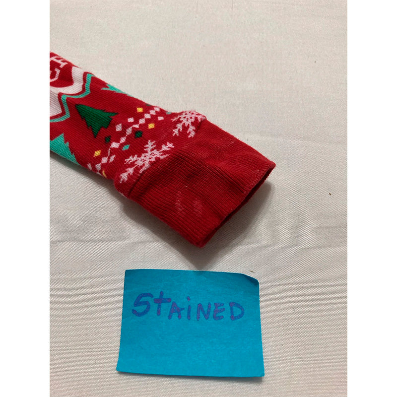 NWD HOLIDAY LANE Sleepwear Merry Mix Cotton Snug Fit Pajama Set RED STAMPS 18M