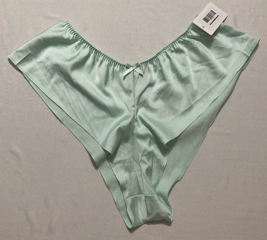 I.N.C Panty satin GREEN MINT S