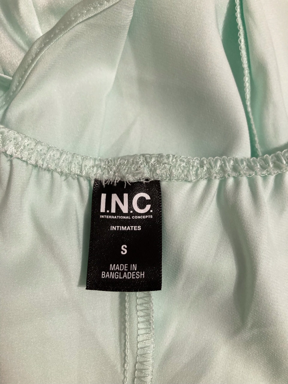 I.N.C Panty satin GREEN MINT S