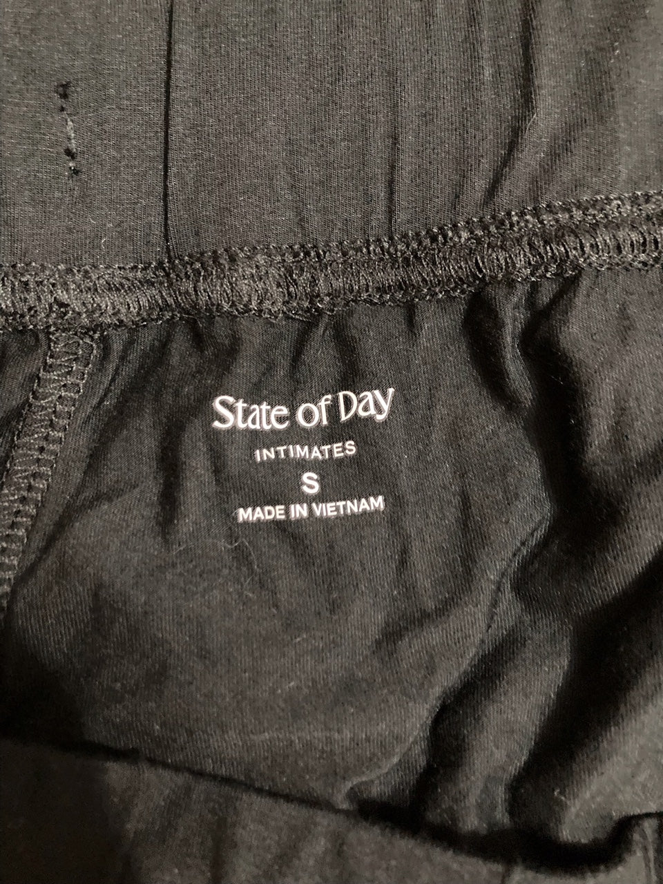 STATE OF DAY Basics Pant Pajama BLACK S