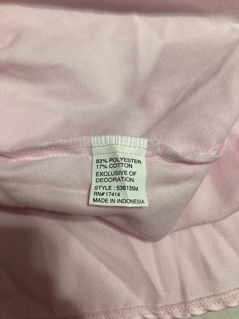 MIIS ELAINE Seersucker Long Robe PINK L