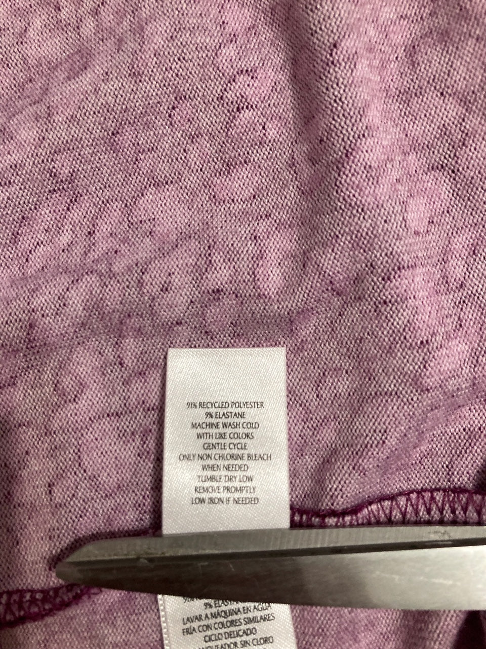 SANCTUARY Top pajama long sleeve PURPLE L