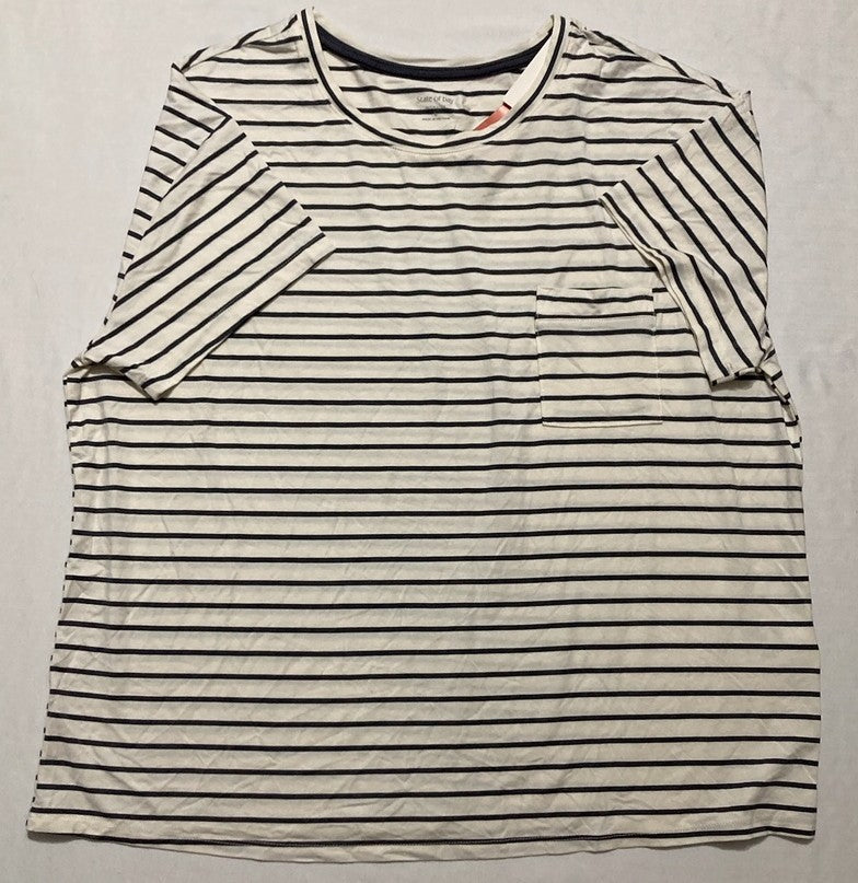 STATE OF DAY Top pajama Short sleeve WHITE L