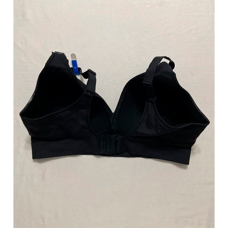 BALI Women's Wireless Bra Comfort Seamless Bra Wirefree Bra BLACK XL