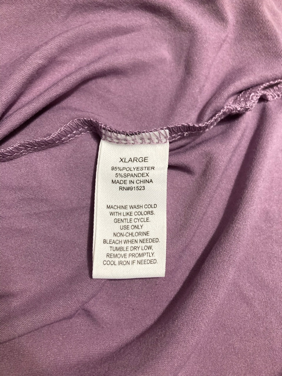 ROUDELAIN Short-Sleeve Boxy Pajama Top PURPLE XL