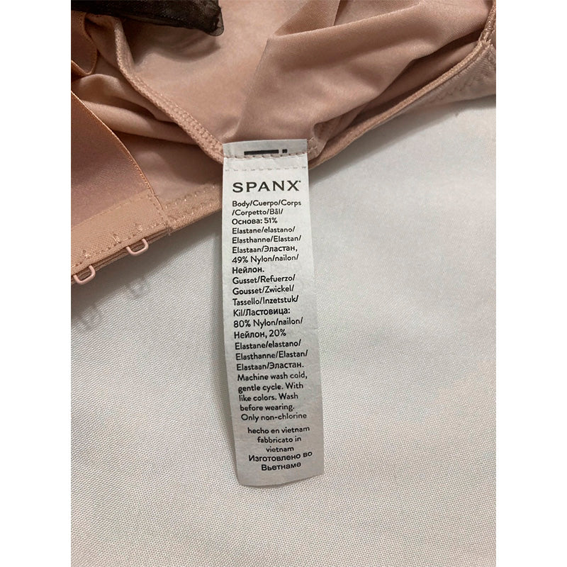 SPANX reducing bodysuit NUDE S
