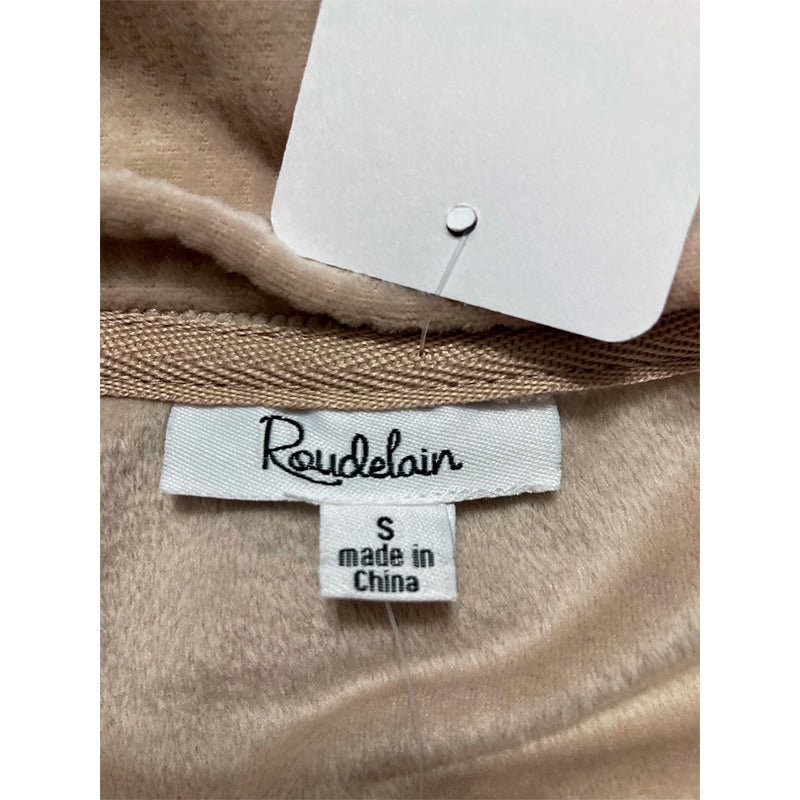 ROUDELAIN Women's Ribbed Velour Pajama Goat S