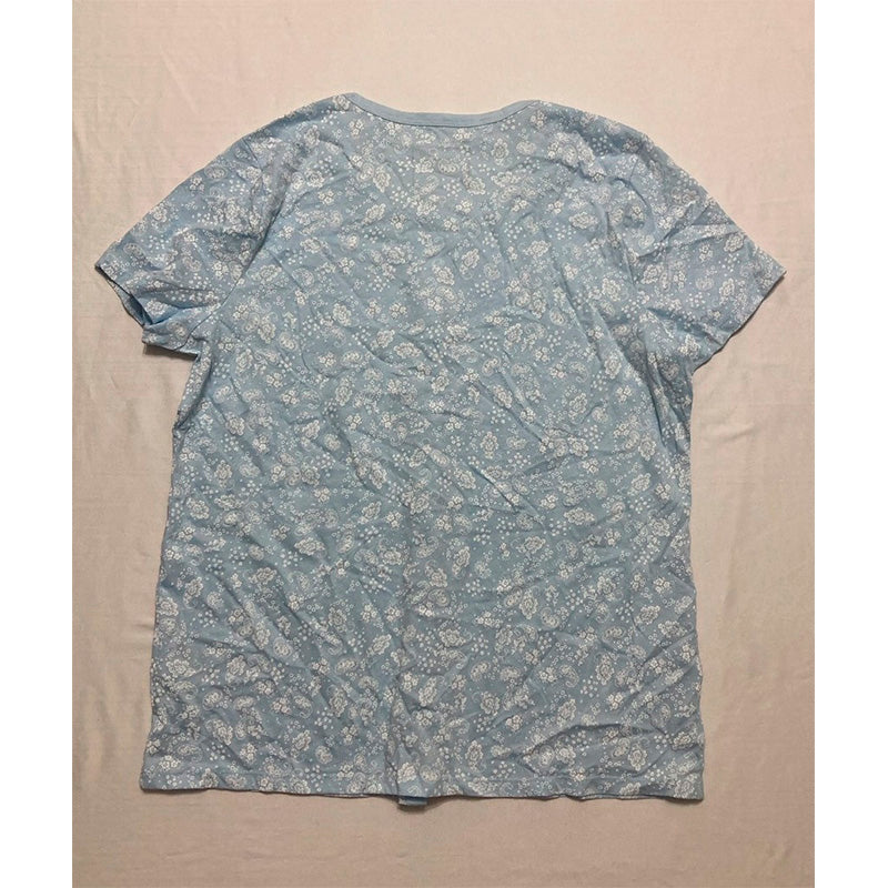 CHARTER CLUB Women's Pajamas top PAISLEY FLORAL M