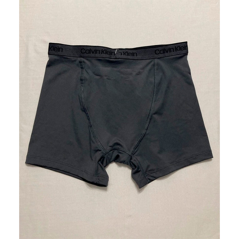 CALVIN KLEIN Boys Modern Cotton Boxer Brief Gray L (12/14)