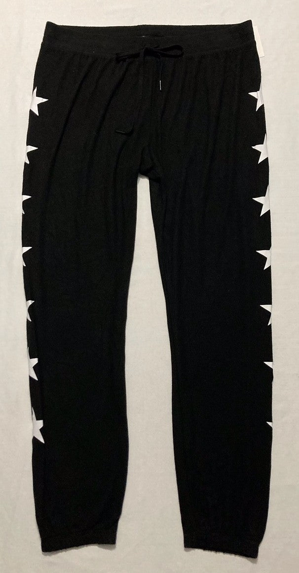 AQUA Sleep Lounge Pajama Pants BLACK XL