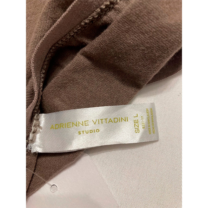 ADRIENNE VITTADINI Womens Brief Underwear Panties BROWN L