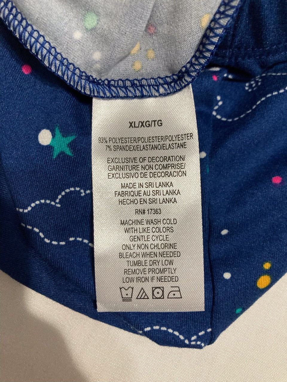 CUDDL DUDS Sleep Pants NAVY XL