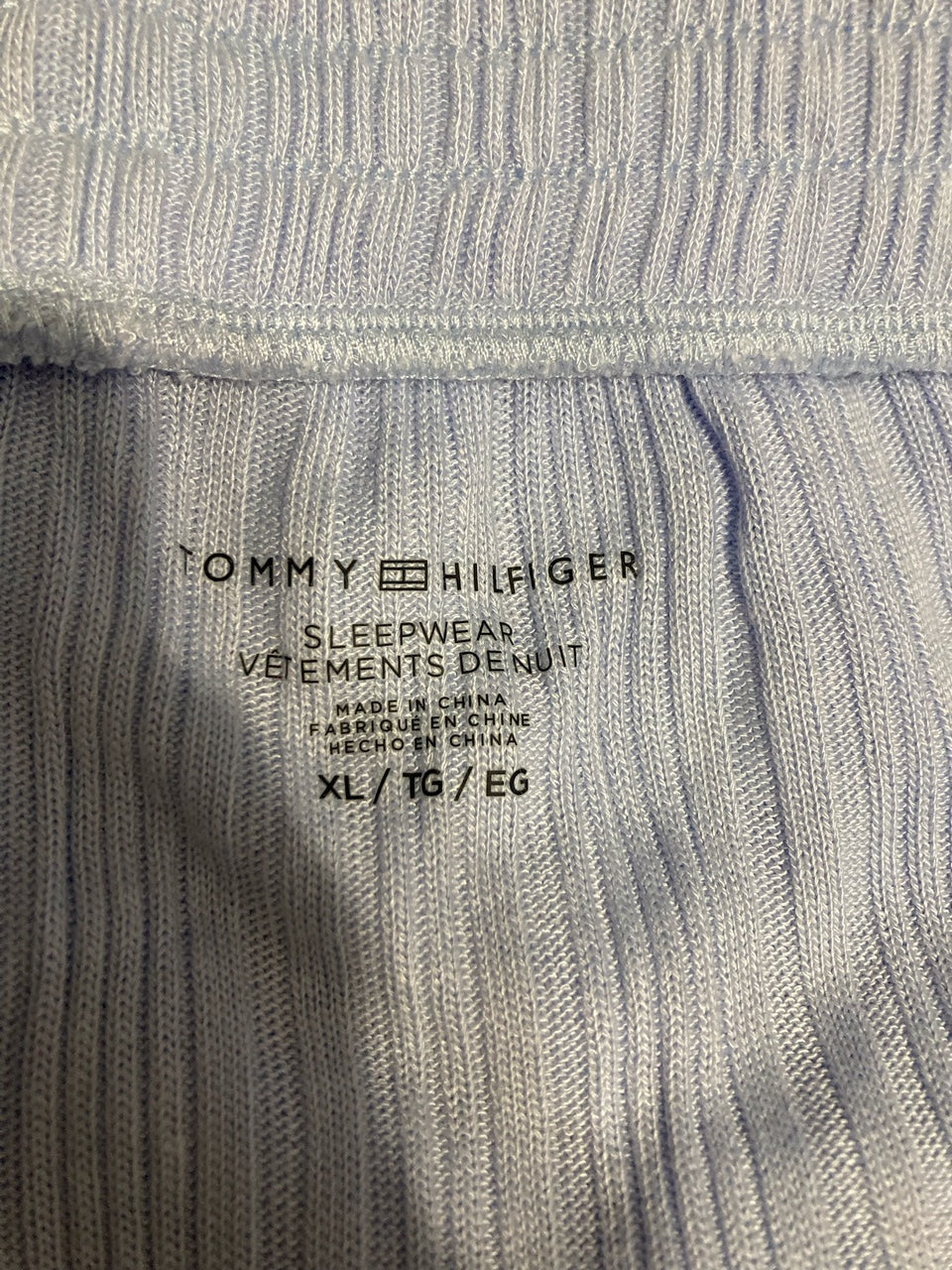 TOMMY HILFIGER Cropped Pants BLUE XL