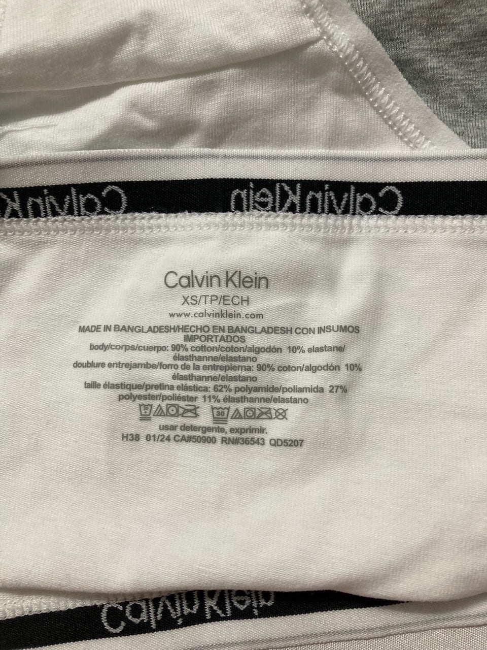CALVIN KLEIN Modern Logo Bikini 2-Pack ASSORTED XS