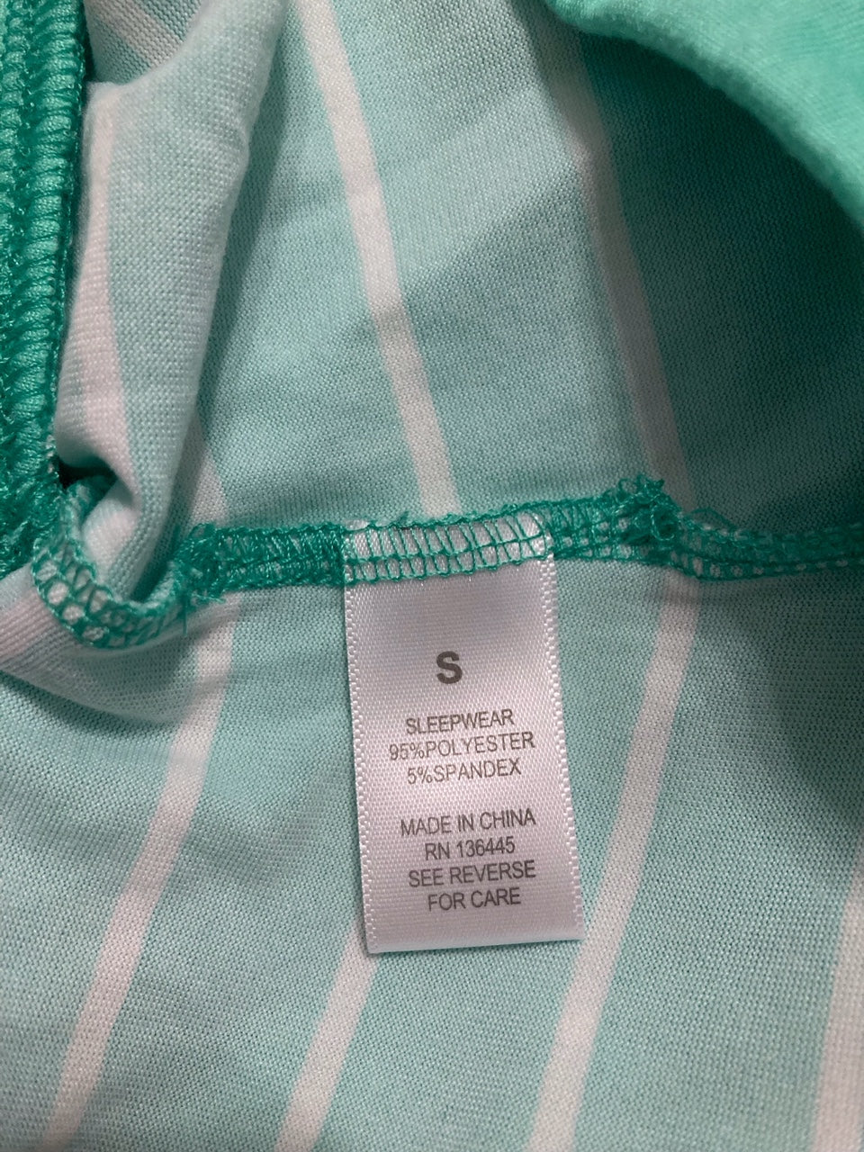 UNBRANDED Sleepwear ligthweight shorts GREEN S