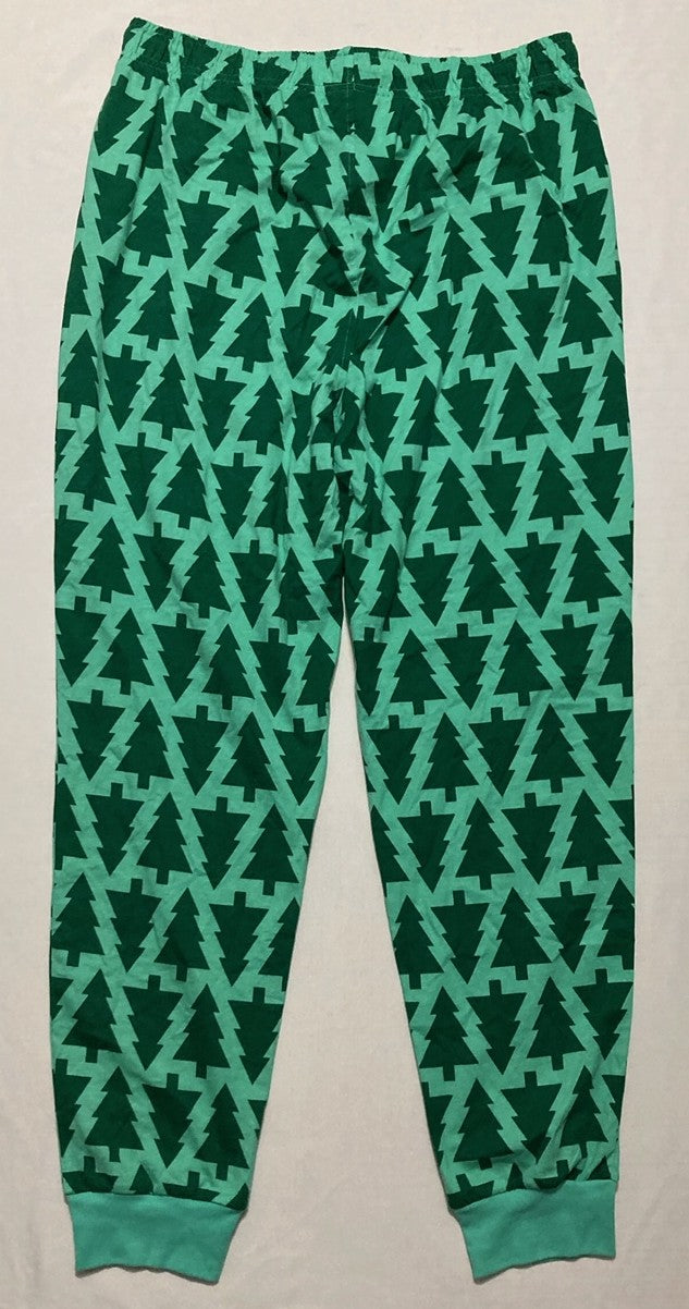 HOLIDAY LANE Trees Cotton pajama pants GREEN L