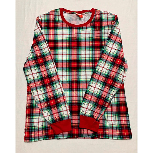 HOLIDAY LANE men pajama top long sleeve MULTICOLOR L