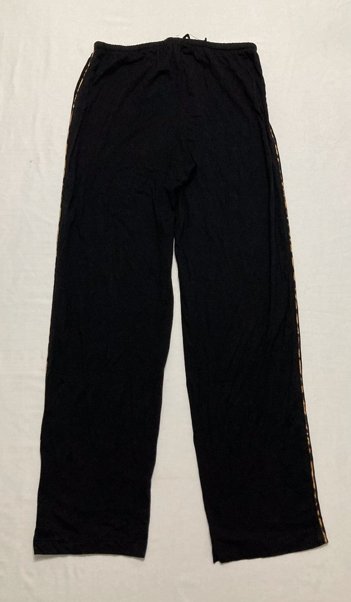 UNBRANDED Sleepweaar pajama pants long BLACK S