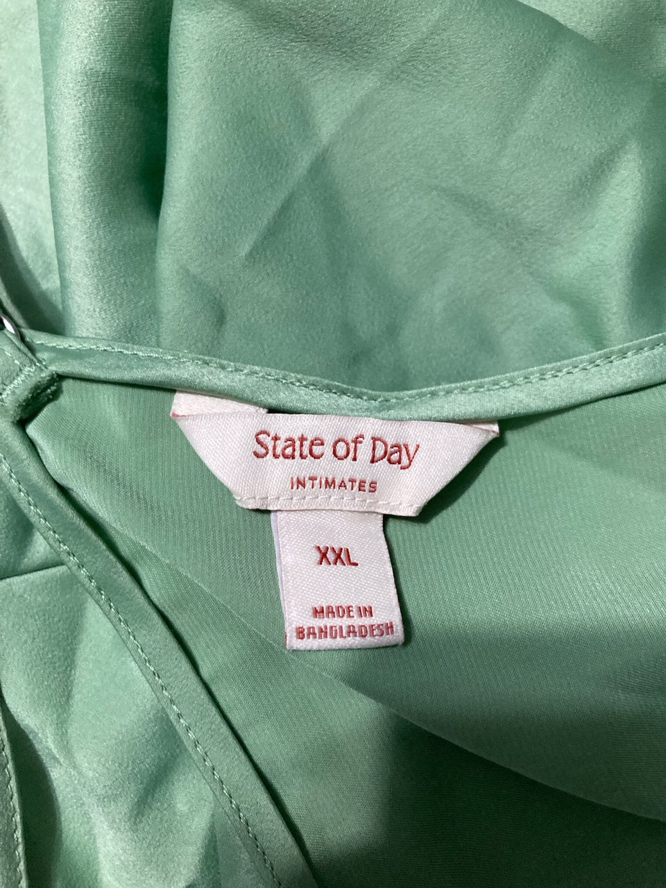 STATE OF DAY pajamas top GREEN XXL