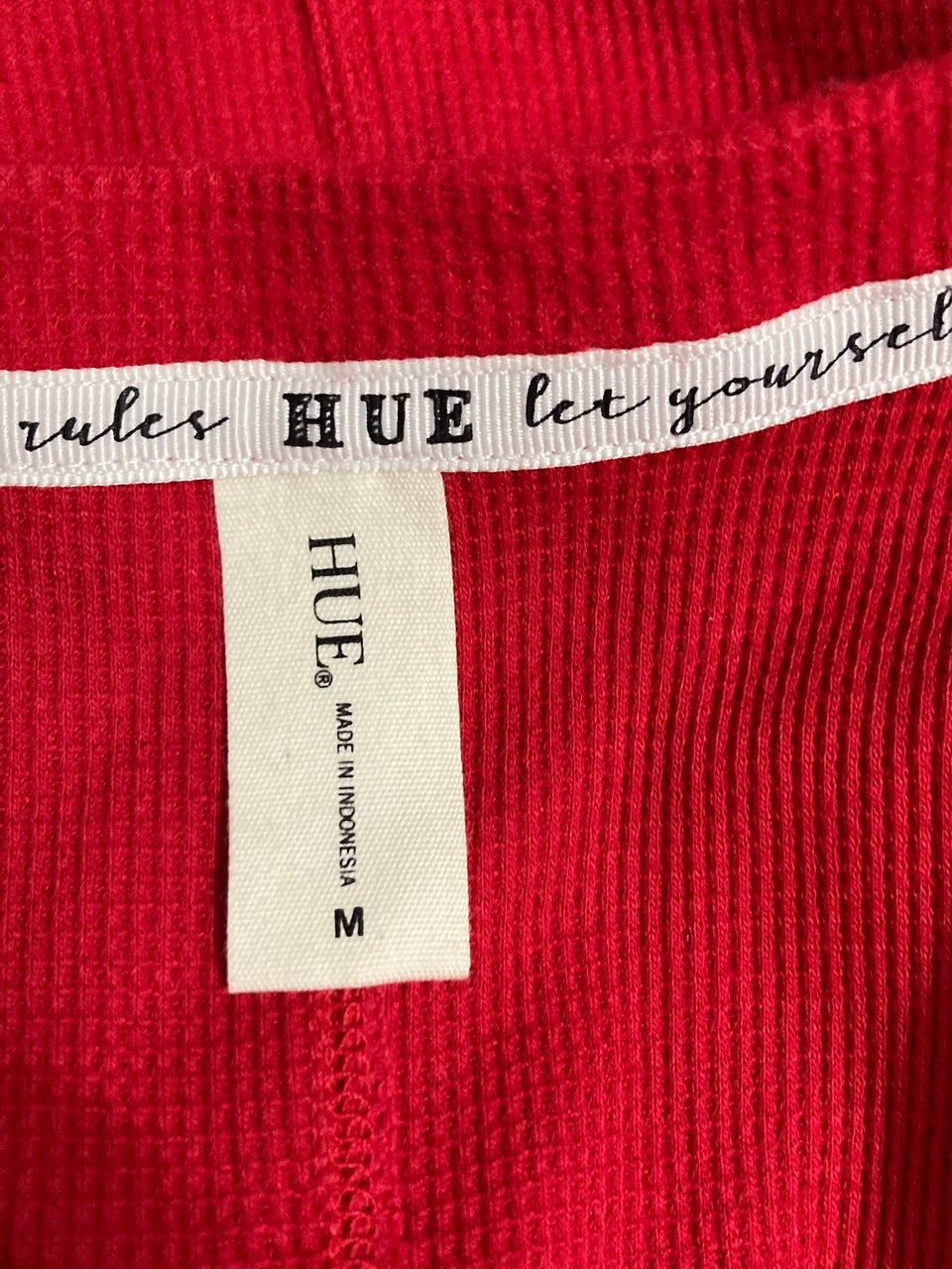 HUE Lounge Pajama Pants RED M