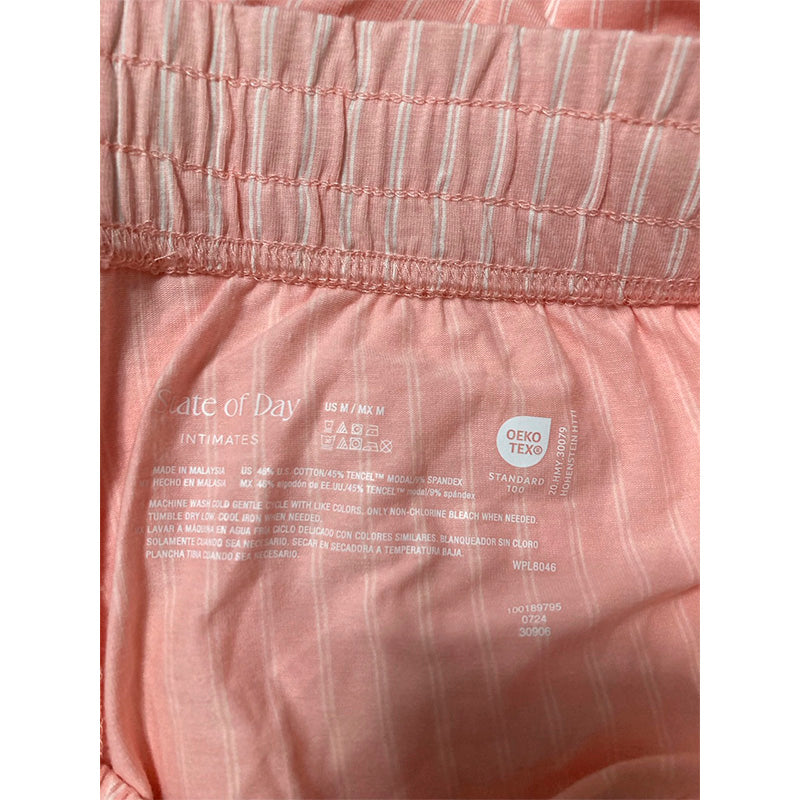 NWD STATE OF DAY jogger pajama pants PINK M