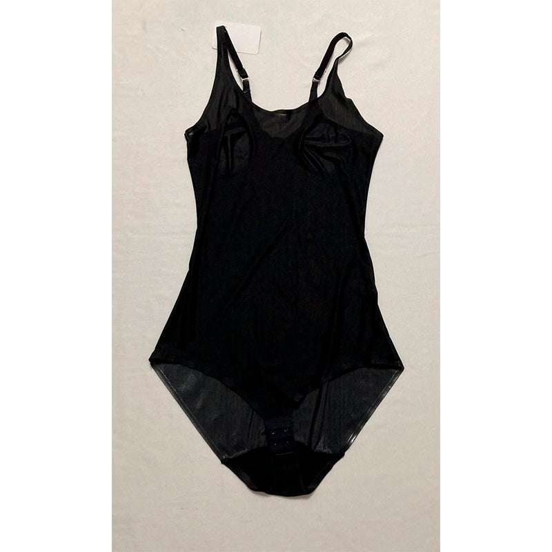 MIRACLESUIT Womens Comfy Curves Firm Control Bodysuit BLACK M