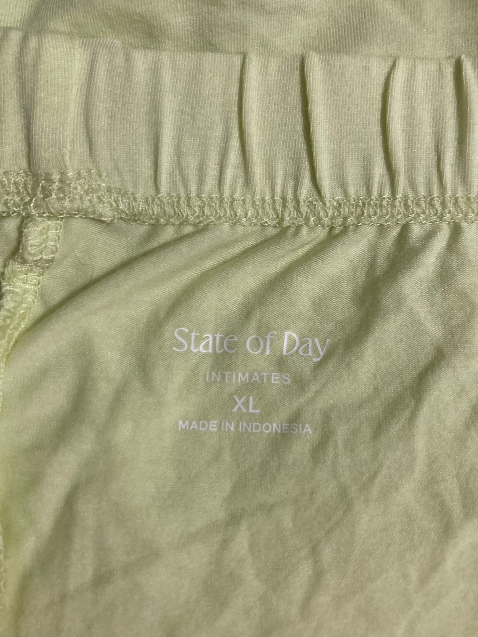 STATE OF DAY Pajama short GREEN XL