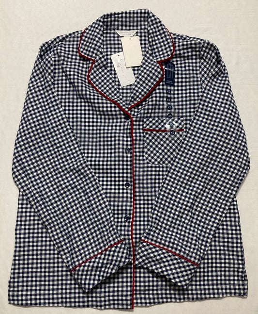 CHARTER CLUB Pajama top long sleeve NAVY XS