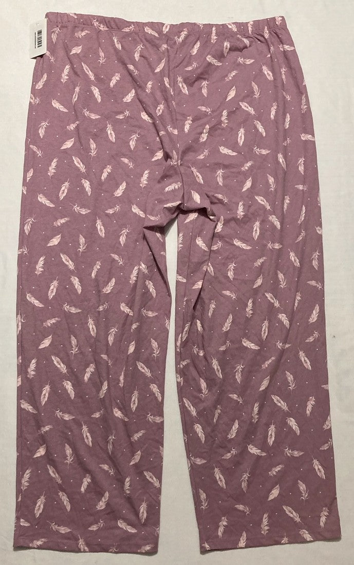 CHARTER CLUB Long-Sleeve Pajama pants PURPLE XXL