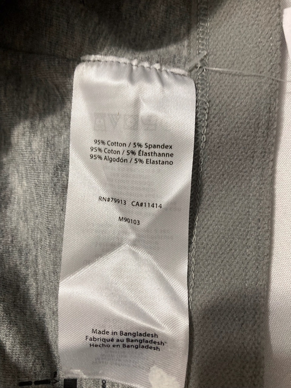 MiMi Racerback Clip Down Maternity and Nursing Bra GRAY XL