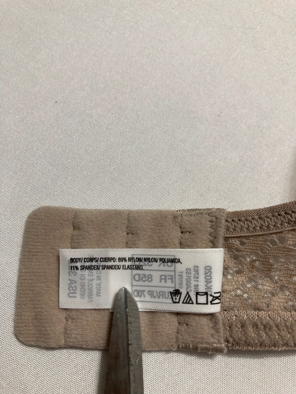 DKNY Litewear Wirefree Bra BEIGE 32D