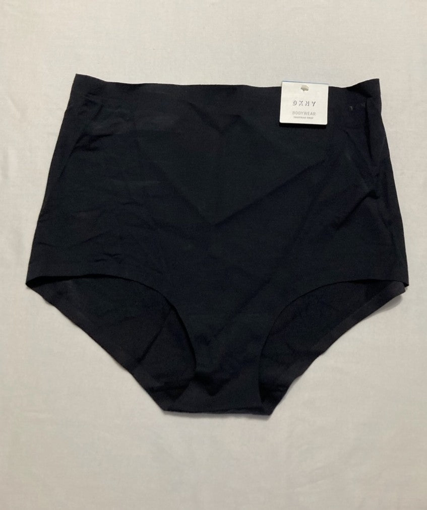 DKNY Classic Cotton Smoothing Brief BLACK XL