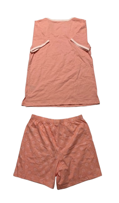 NWD CHARTER CLUB Floral Short-Sleeve Pajama Set CORAL XS