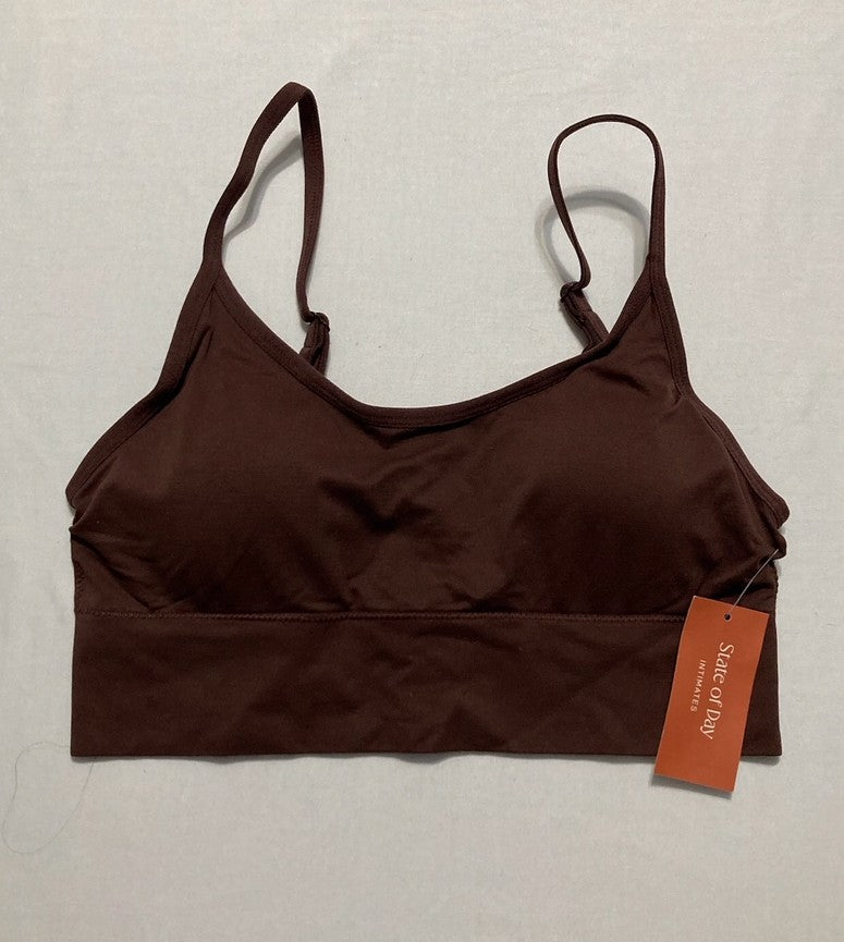 STATE OF DAY Seamless Bralette BROWN L