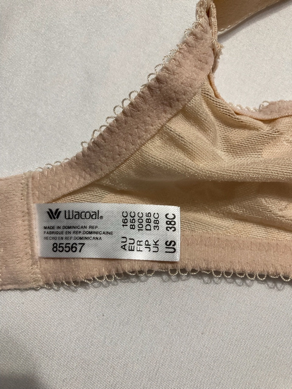 WACOAL wareness Full Figure Underwire Bra SAND 38C