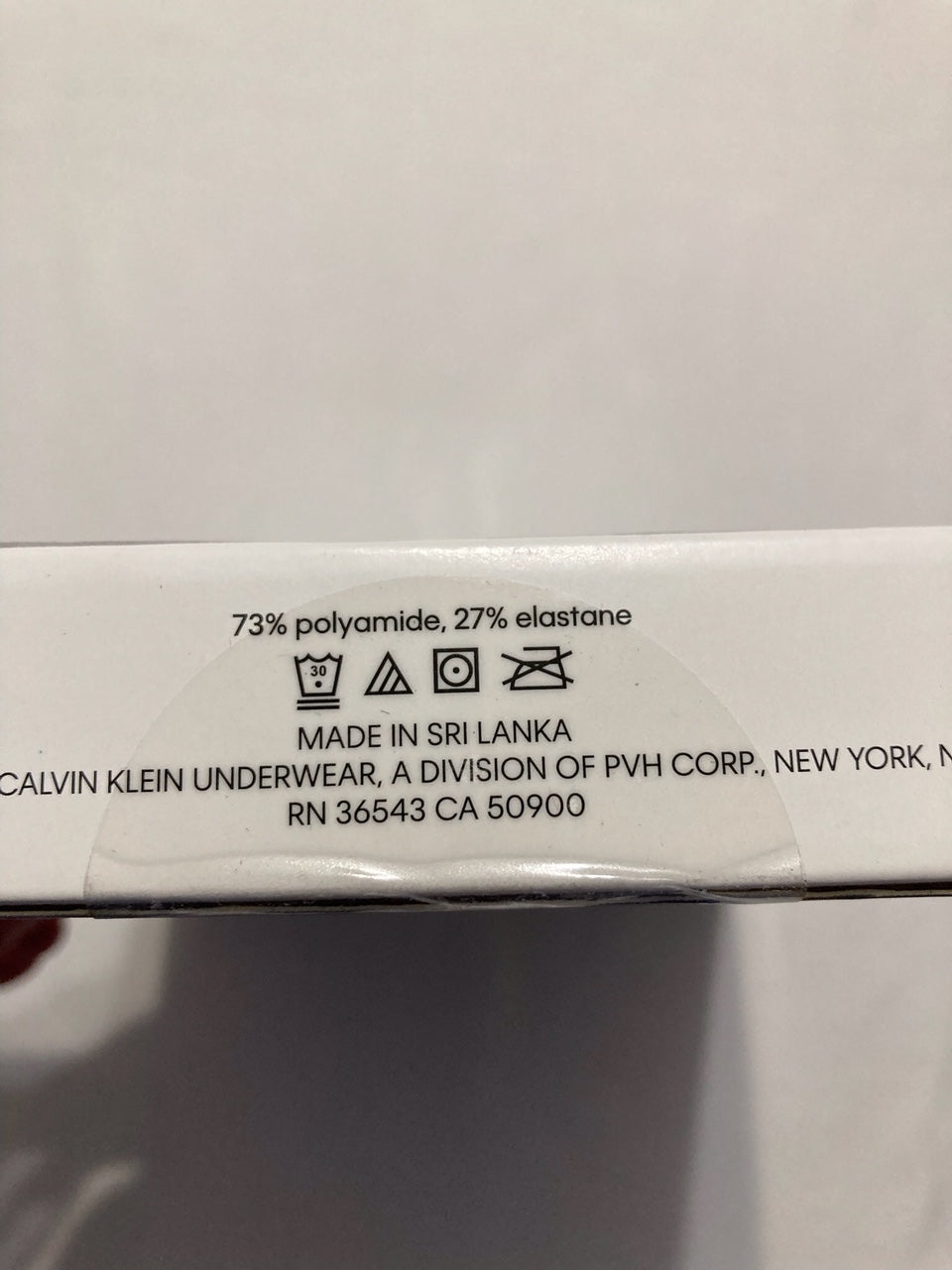 CALVIN KLEIN Invisibles micro BLUE S