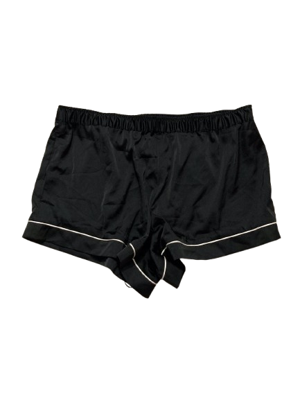 I.N.C Satin Pajama Short BLACK L
