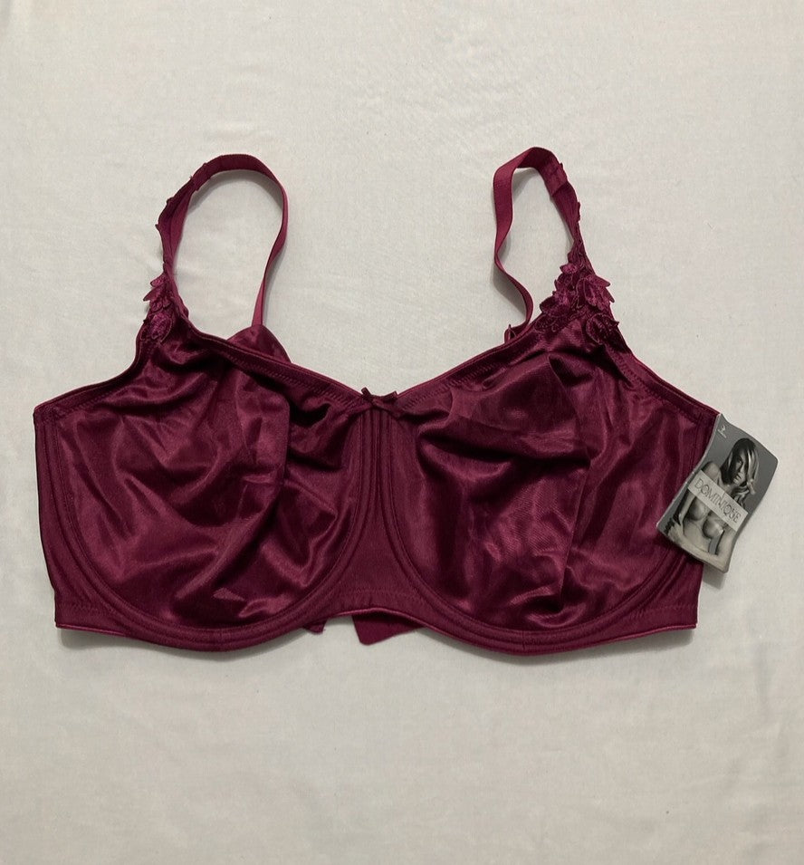 DOMINIQUE Minimizer Bra Seamless Full Figure Underwire Lingerie PURPLE 38G