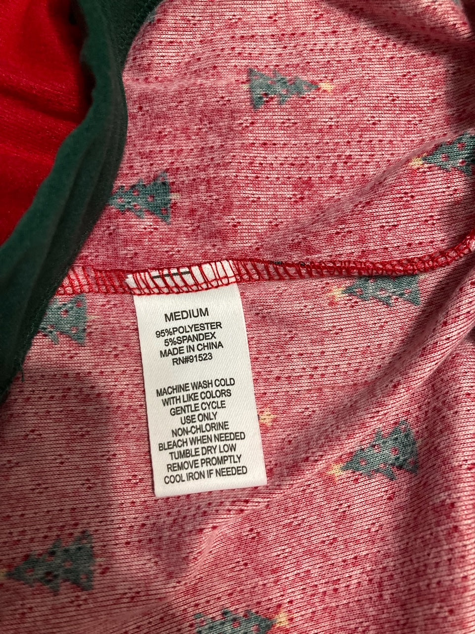 UNBRANDED Pajama pants RED M